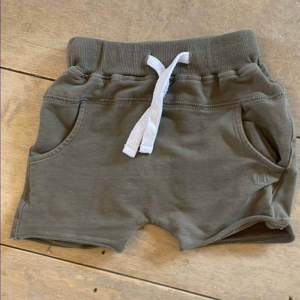 Little Bipsy Olive Green Shorts